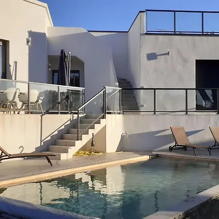 Rossa Contemporaine Piscine Chauffee Palasca (Corsica)