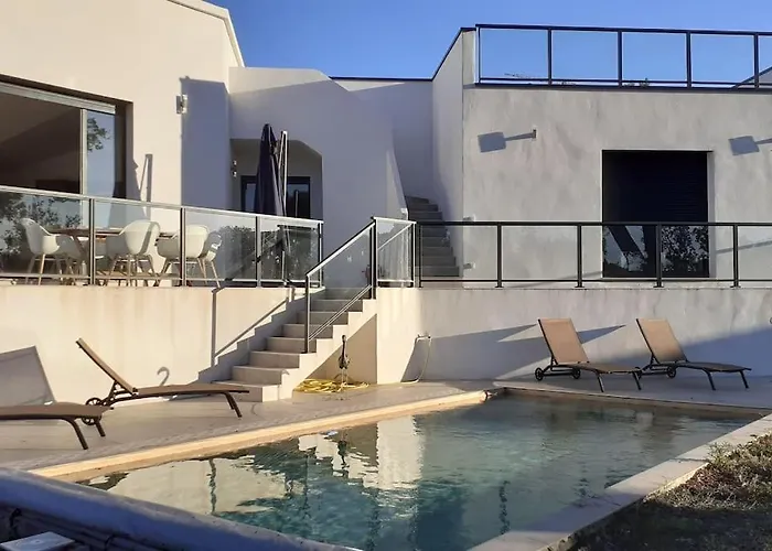 Rossa Contemporaine Piscine Chauffée Palasca (Corsica)